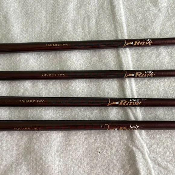 Square Two Lady Rave Oversize Mid Profile Stainless Driver Set 1 3 5 7 RH Ladies - Picture 11 of 12